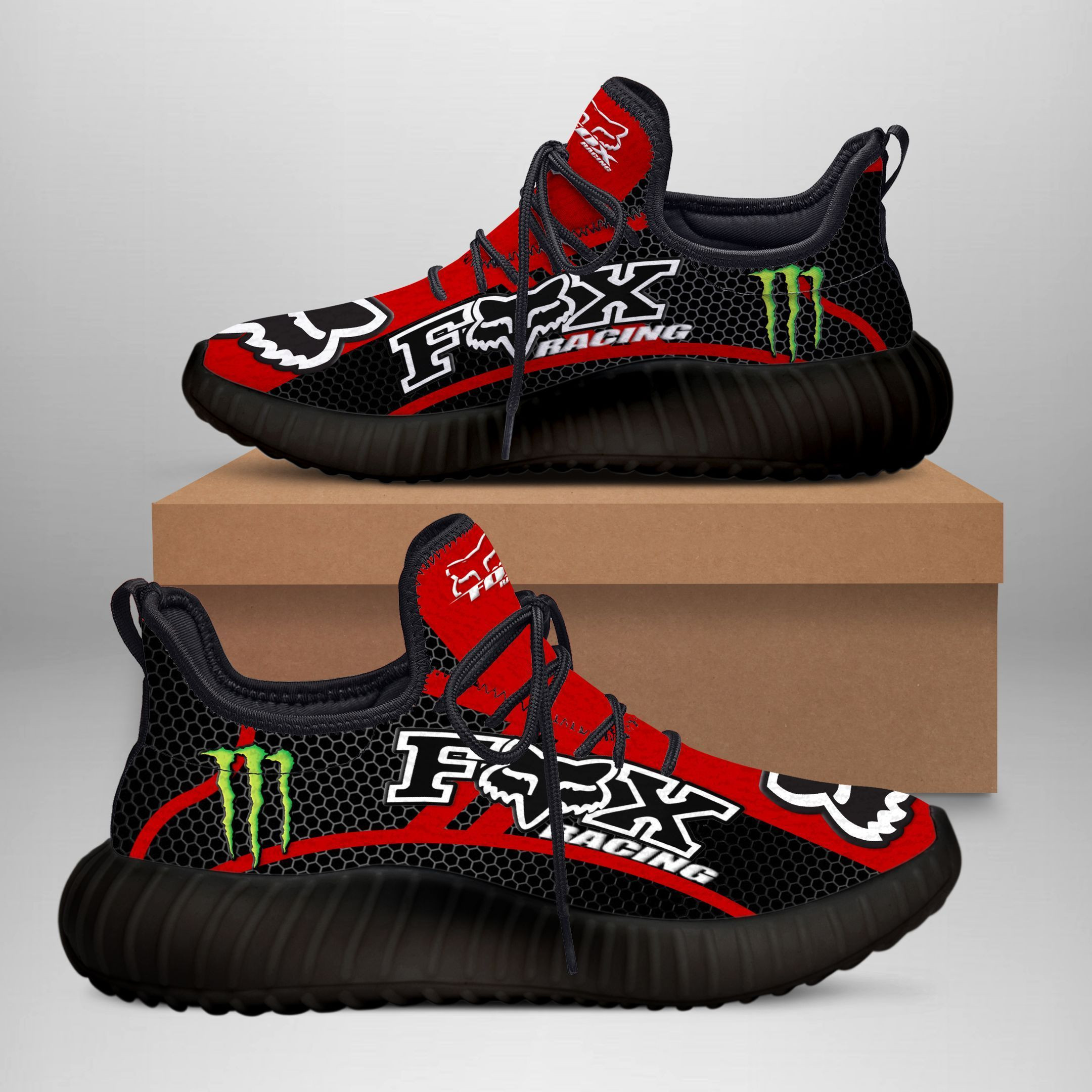 Fox Racing YZ Shoes Ver2 (Dark Red)