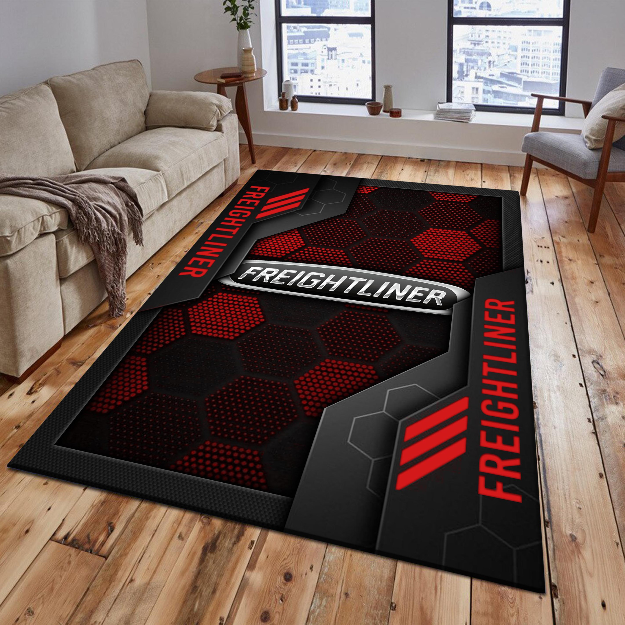 Freightliner Area Rugs 2665 Multicolor