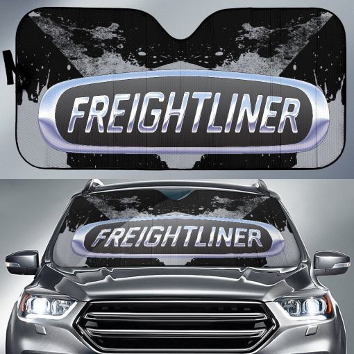 Freightliner Windshield Sun Shade Grey - Famjoys Freightliner Windshield Sun Shade Grey - Famjoys