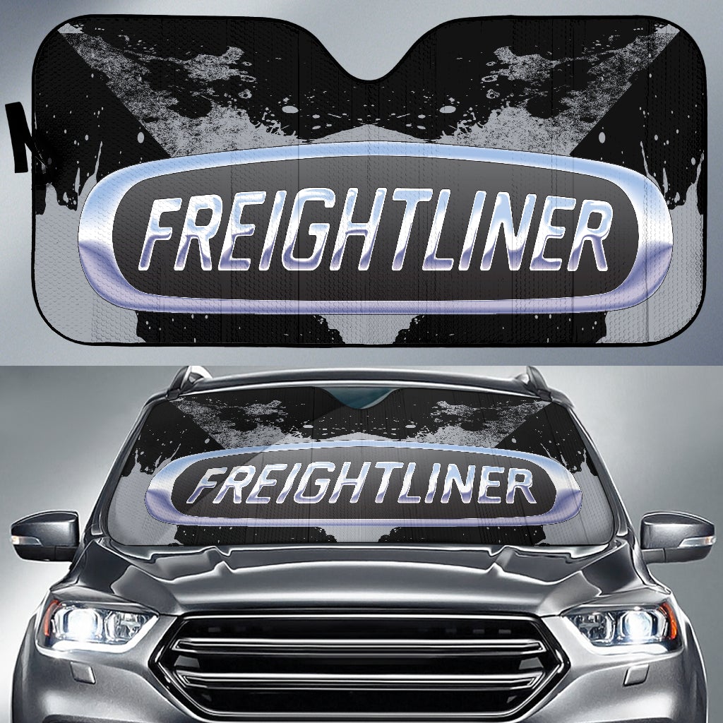 Freightliner Windshield Sun Shade Grey - Famjoys Freightliner Windshield Sun Shade Grey - Famjoys
