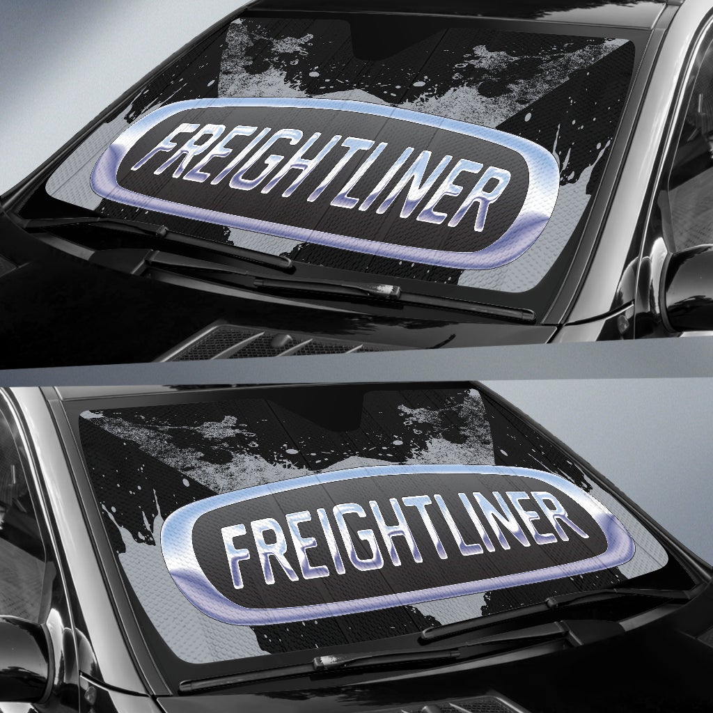Freightliner Windshield Sun Shade Grey - Famjoys Freightliner Windshield Sun Shade Grey - Famjoys