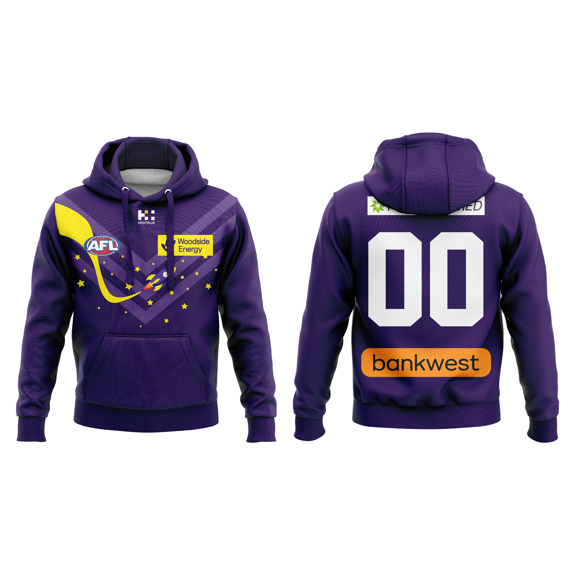 Fremantle Dockers Starlight Children’s Foundation Match Worn Jumper Hoodie - Famjoys Fremantle Dockers Starlight Children’s Foundation Match Worn Jumper Hoodie - Famjoys