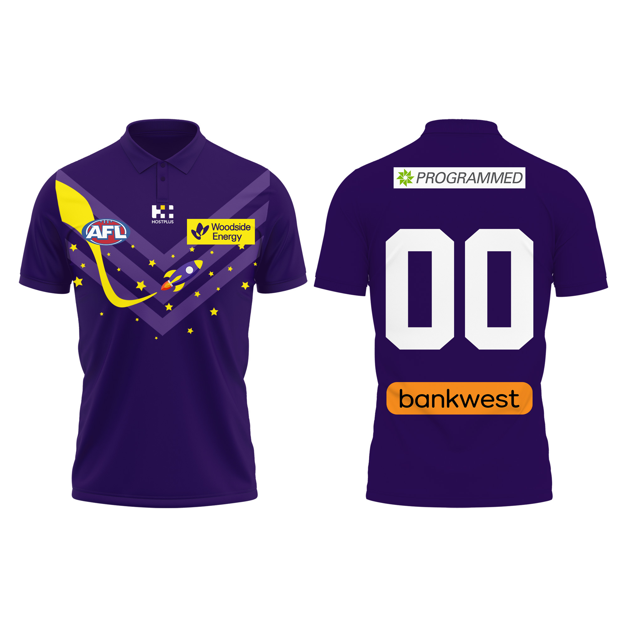 Fremantle Dockers Starlight Children’s Foundation Match Worn Jumper Polo - Famjoys Fremantle Dockers Starlight Children’s Foundation Match Worn Jumper Polo - Famjoys