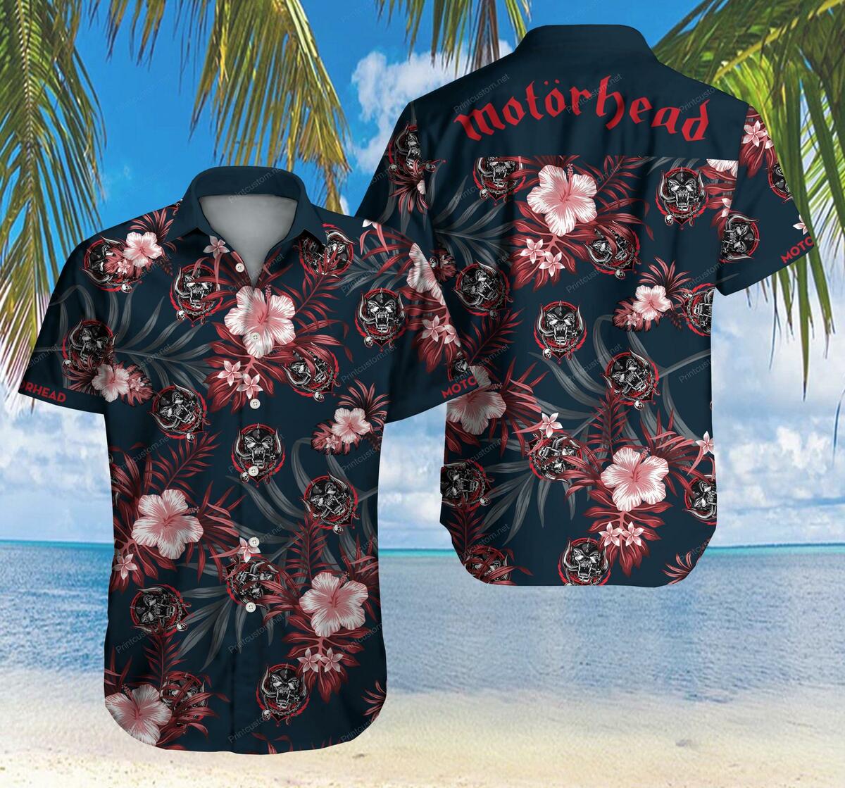 Fructi Motorhead Hawaii Hawaiian Shirt - Famjoys Fructi Motorhead Hawaii Hawaiian Shirt - Famjoys