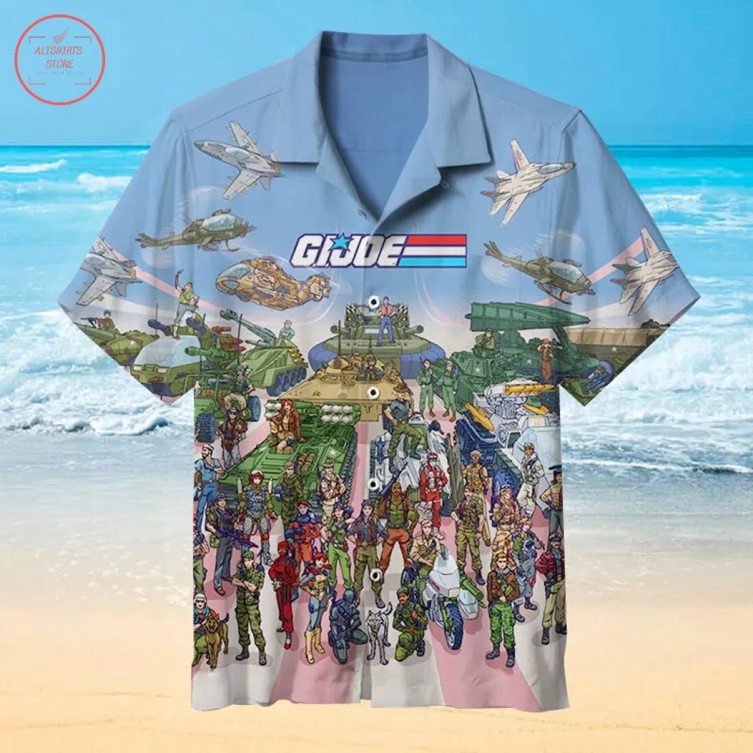 G.i. Joe Hawaiian Shirt - Famjoys G.i. Joe Hawaiian Shirt - Famjoys