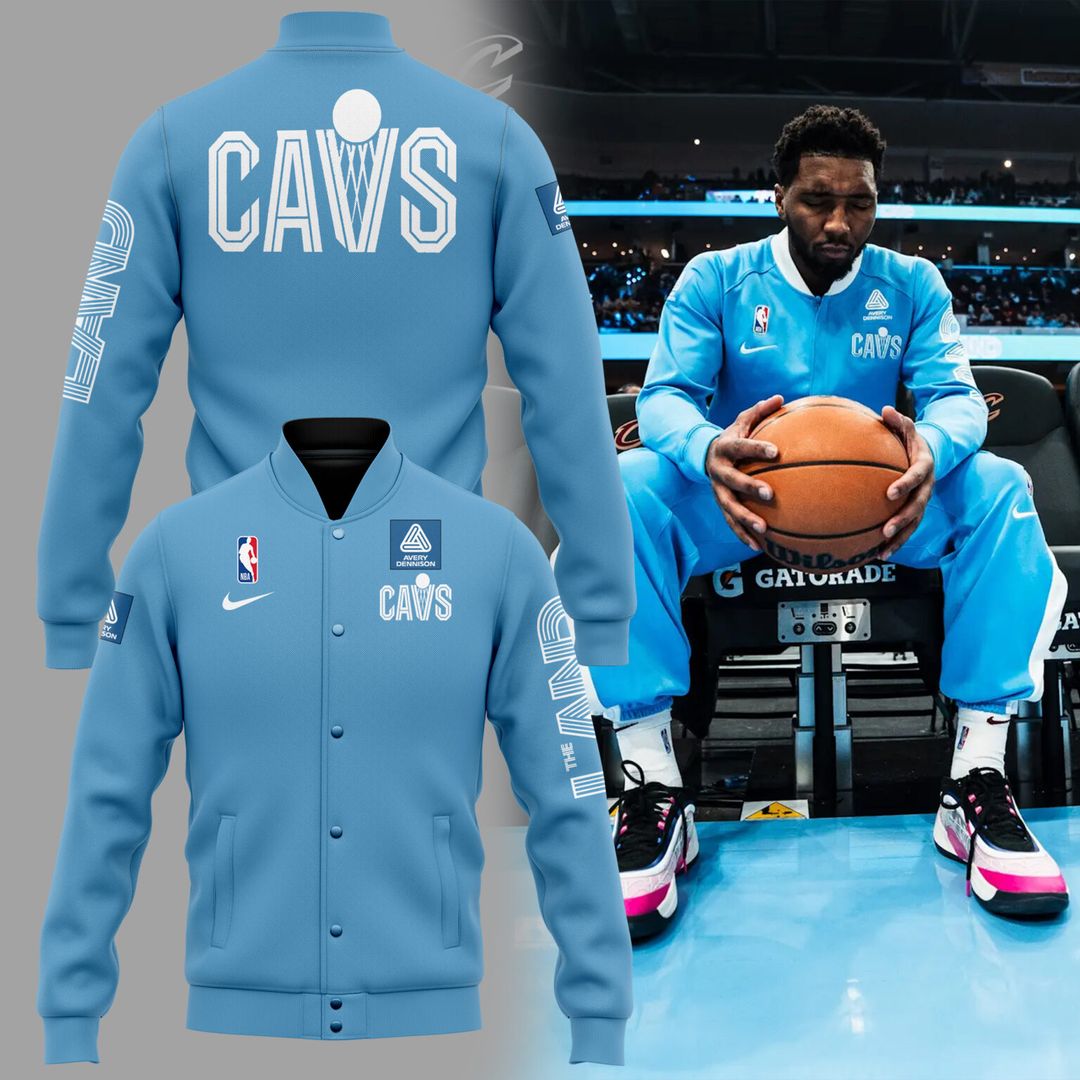 Gallery Blue Blake Cleveland Cavaliers Bomber Jacket