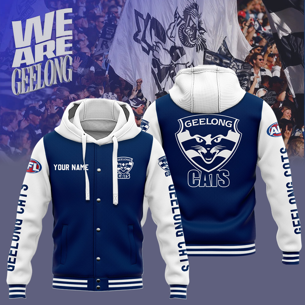Geelong Cat Personalized Hoodie Jacket