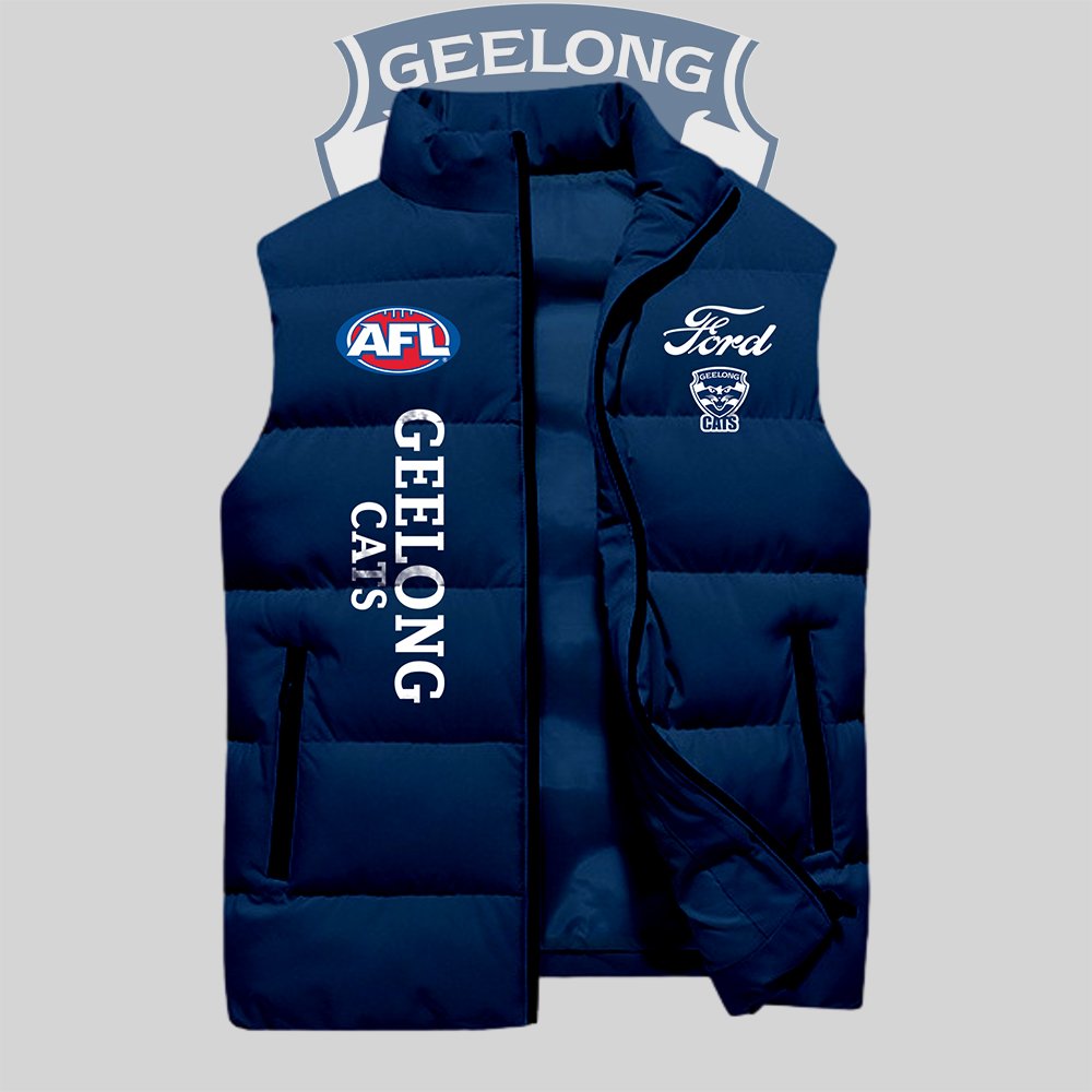 Geelong Cats AFL 2D Cotton Vest Limited - Famjoys Geelong Cats AFL 2D Cotton Vest Limited - Famjoys