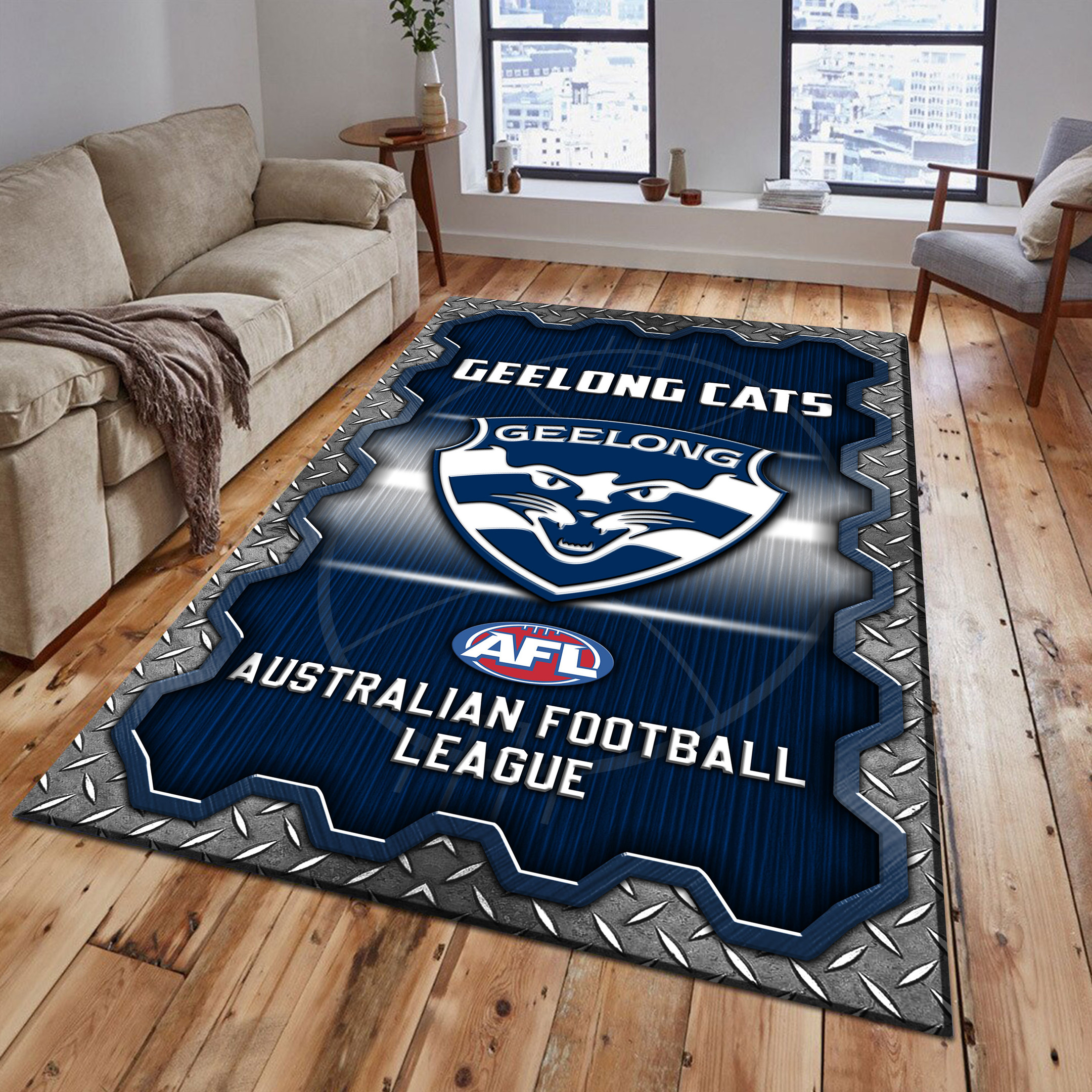 Geelong Cats Area Rugs 18