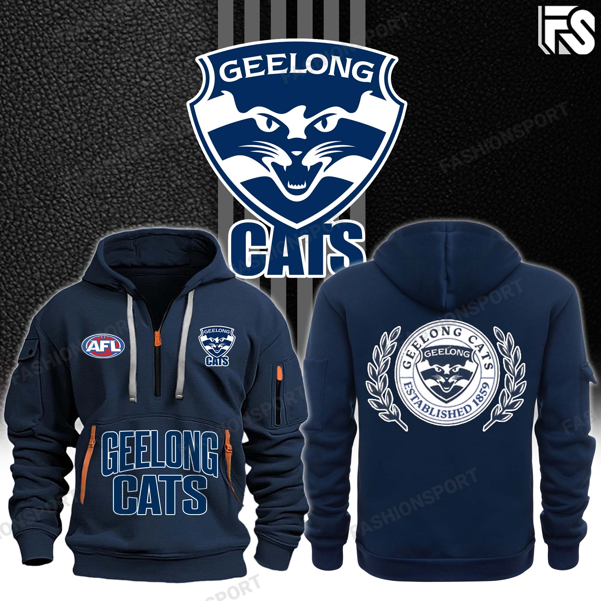Geelong Cats new hoodie - Famjoys Geelong Cats new hoodie - Famjoys