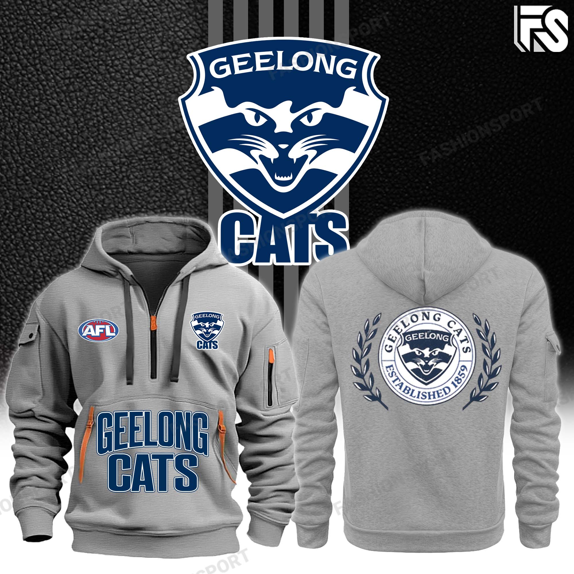 Geelong Cats new hoodie - Famjoys Geelong Cats new hoodie - Famjoys