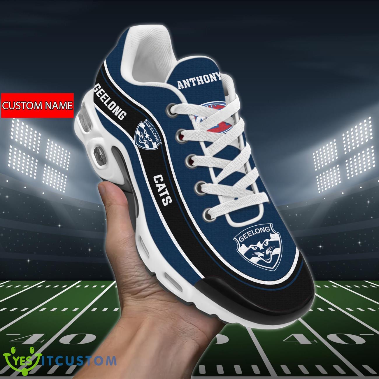 Geelong Cats Personalized Name Air Cushion Sports Shoes Sneaker KLTNS220276
