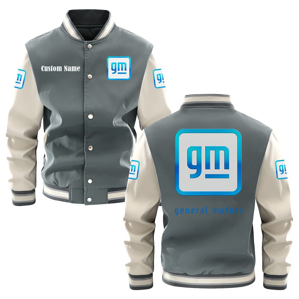 General Motors Varsity Jacket, Baseball jacket, Letterman Jacket Customize Name, Multicolor - Famjoys General Motors Varsity Jacket, Baseball jacket, Letterman Jacket Customize Name, Multicolor - Famjoys