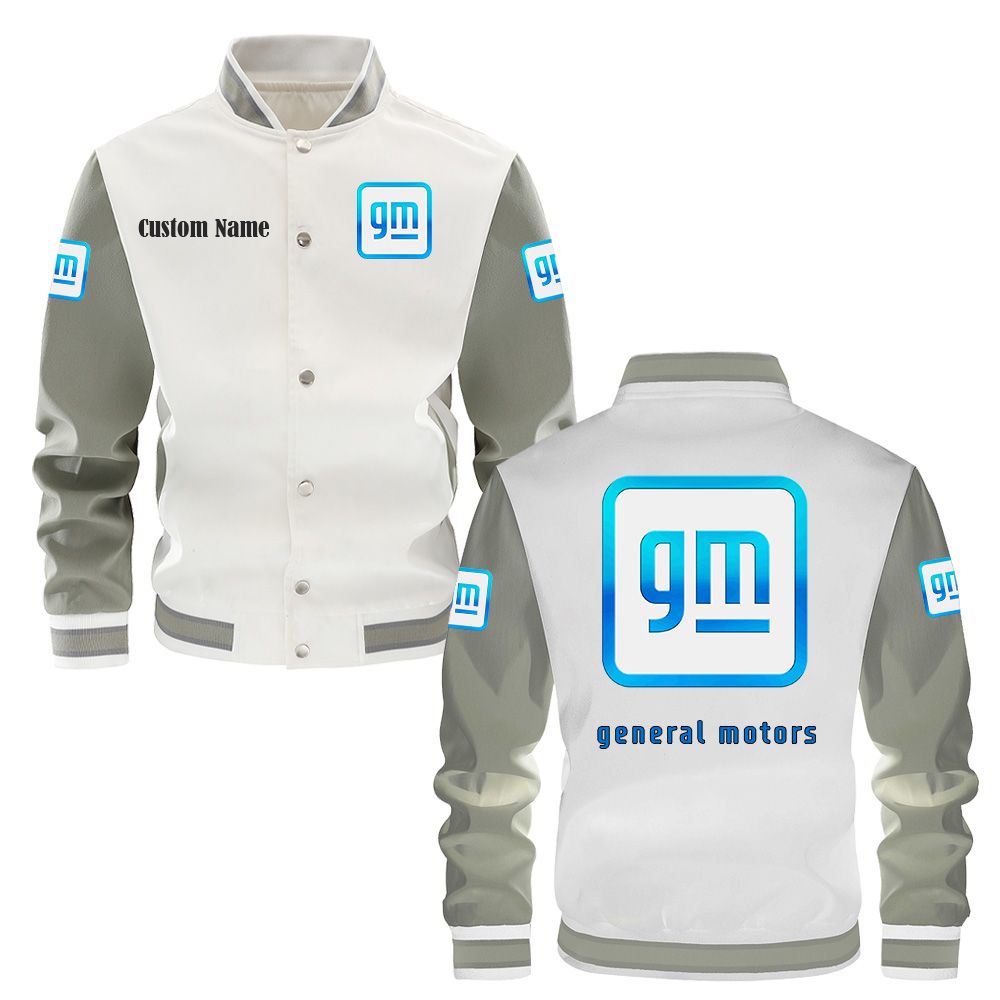 General Motors Varsity Jacket, Baseball jacket, Letterman Jacket Customize Name, Multicolor - Famjoys General Motors Varsity Jacket, Baseball jacket, Letterman Jacket Customize Name, Multicolor - Famjoys