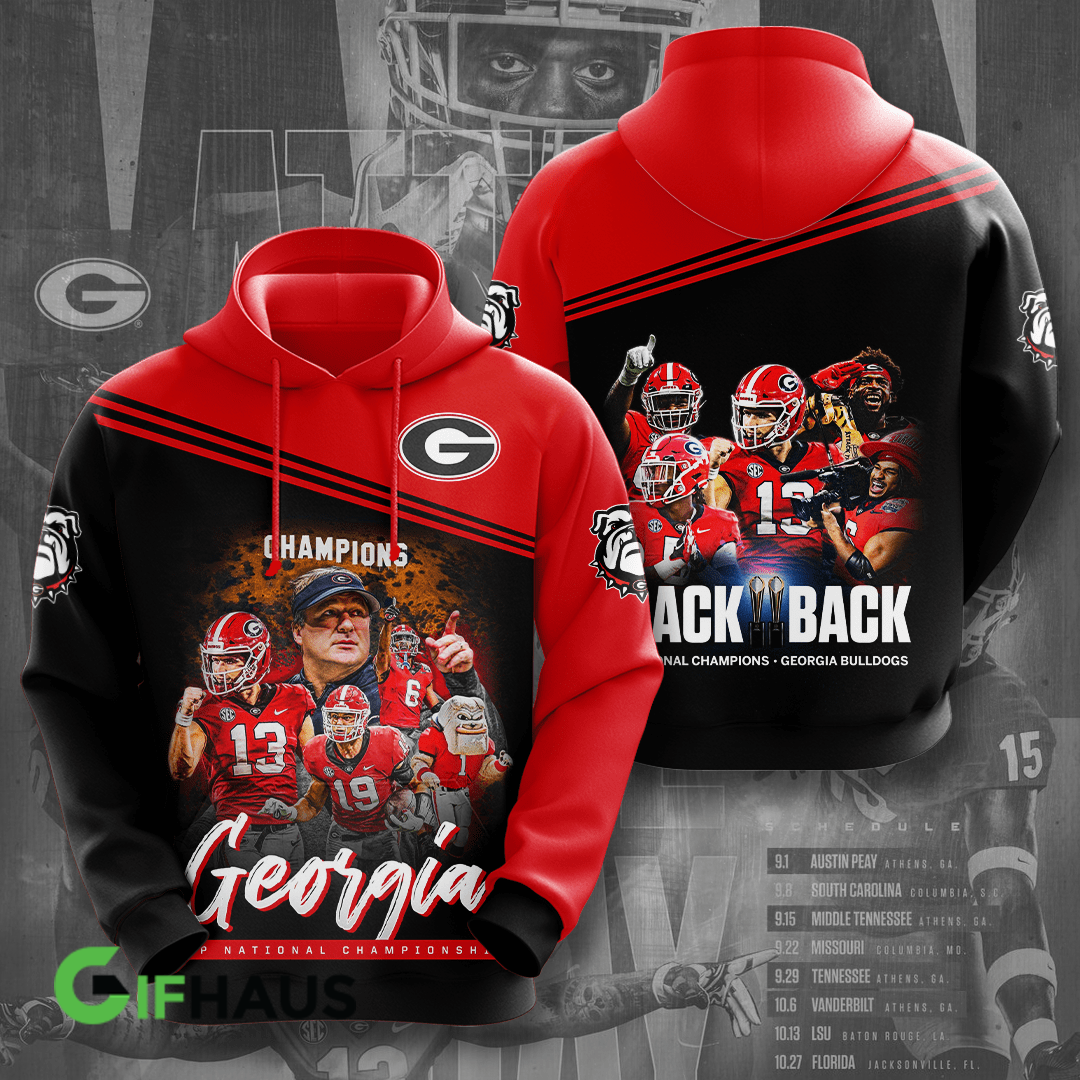 Georgia Bulldogs 2022 National Champions Shirts - v19 - Famjoys Georgia Bulldogs 2022 National Champions Shirts - v19 - Famjoys