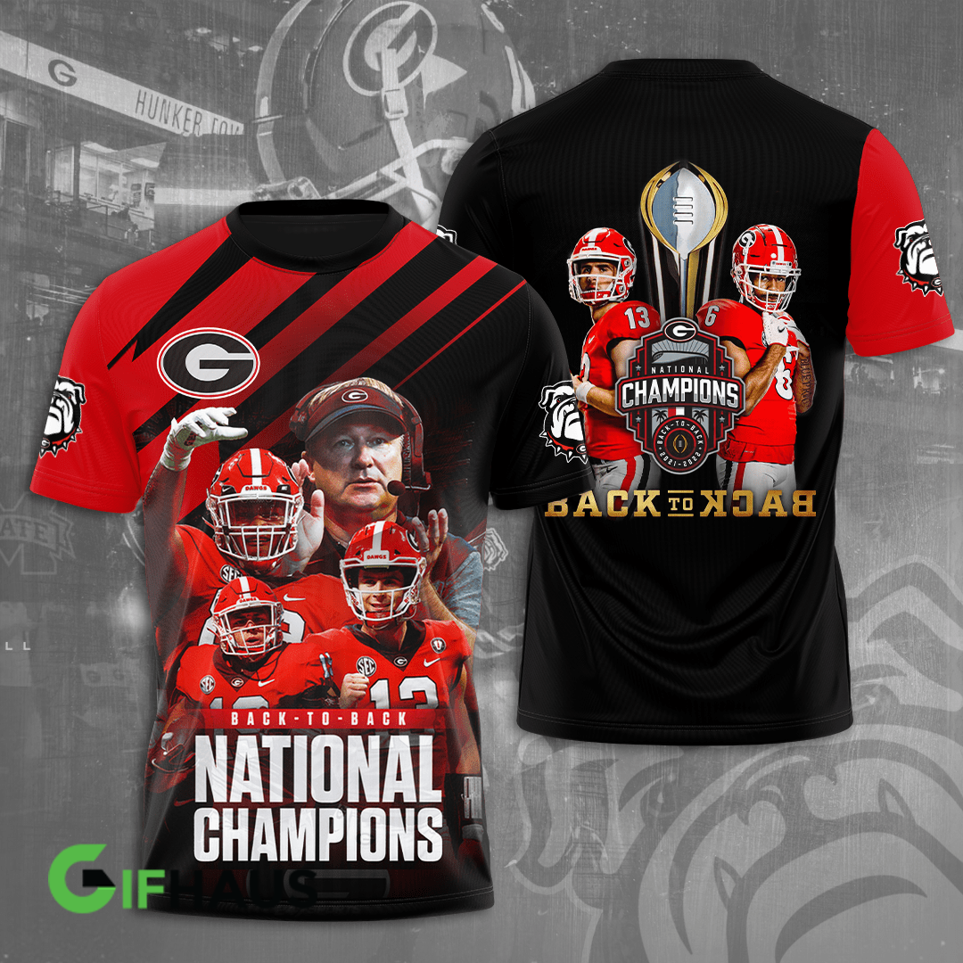Georgia Bulldogs 2022 National Champions Shirts - v20 - Famjoys Georgia Bulldogs 2022 National Champions Shirts - v20 - Famjoys