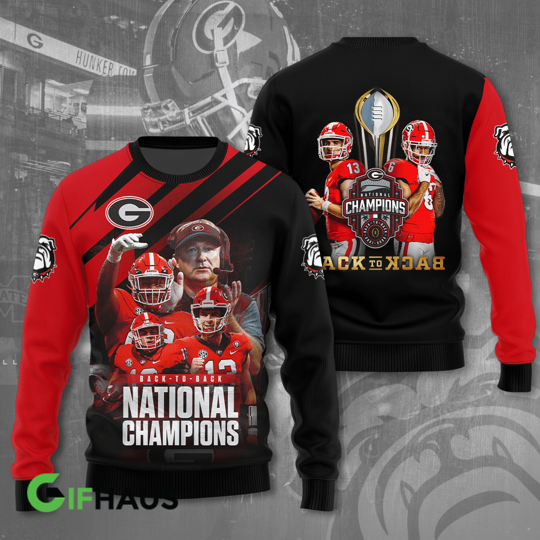 Georgia Bulldogs 2022 National Champions Shirts - v20 - Famjoys Georgia Bulldogs 2022 National Champions Shirts - v20 - Famjoys