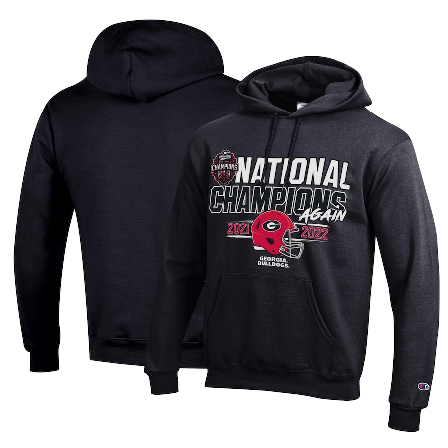Georgia Bulldogs Champion Back-To-Back College Football Playoff National Champions Hoodie - Famjoys Georgia Bulldogs Champion Back-To-Back College Football Playoff National Champions Hoodie - Famjoys