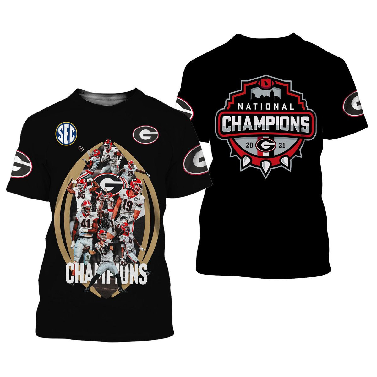 GEORGIA BULLDOGS CHAMPION Hoodies - v5 - Famjoys GEORGIA BULLDOGS CHAMPION Hoodies - v5 - Famjoys