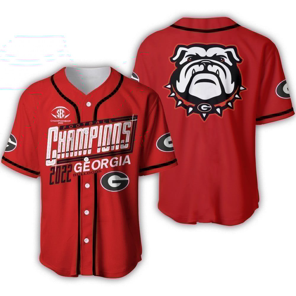 Georgia Bulldogs Champion Jersey - Famjoys Georgia Bulldogs Champion Jersey - Famjoys