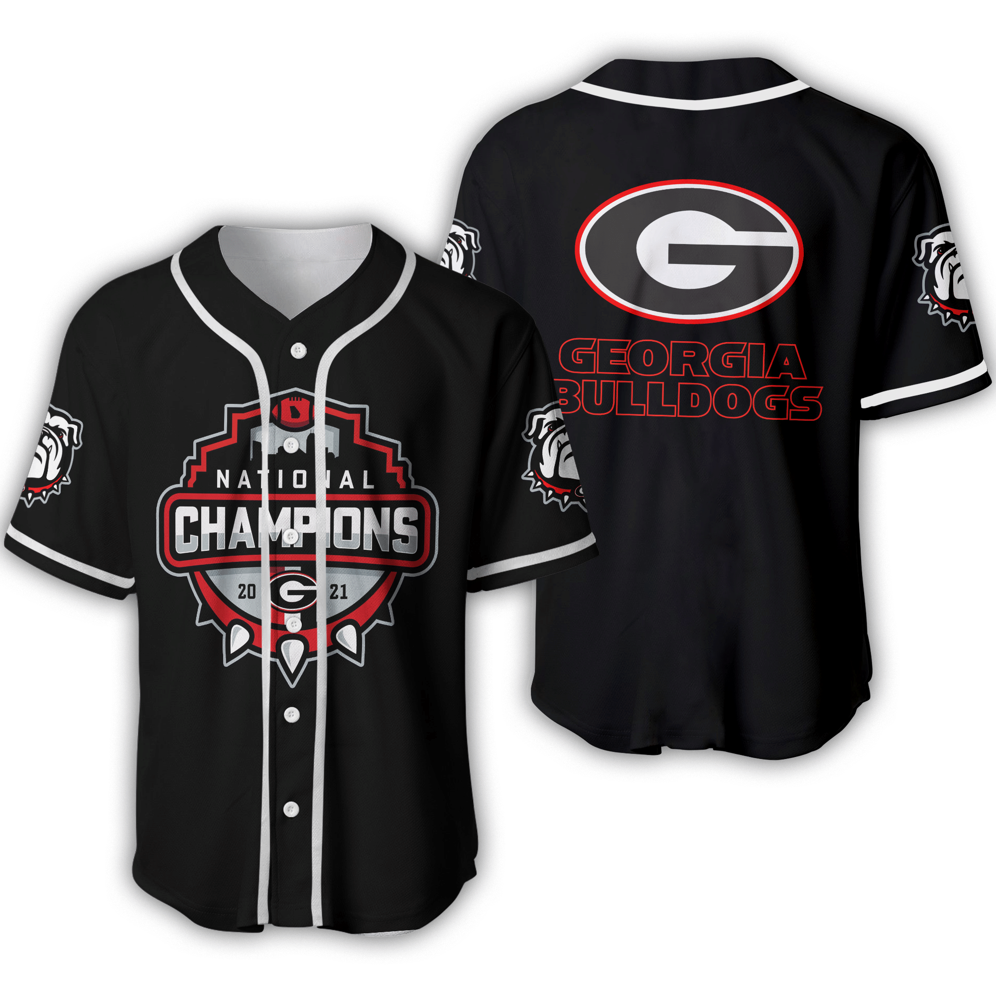 Georgia Bulldogs Champion Jersey - Famjoys Georgia Bulldogs Champion Jersey - Famjoys