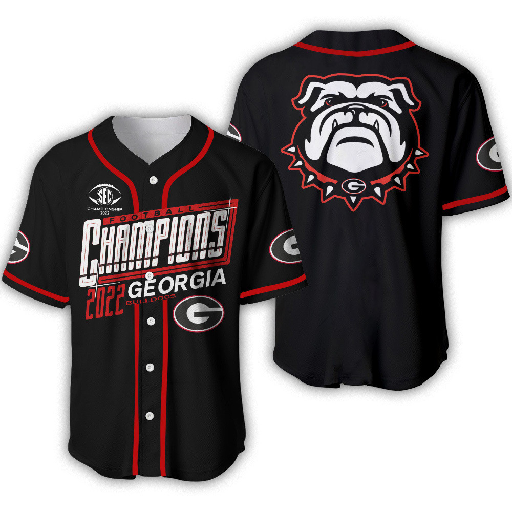 Georgia Bulldogs Champion Jersey Ver2 - Famjoys Georgia Bulldogs Champion Jersey Ver2 - Famjoys