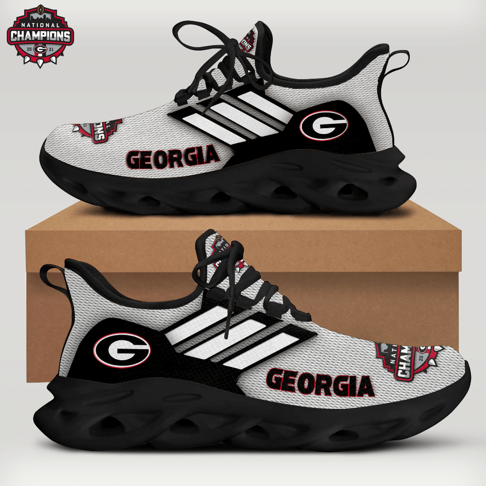 Georgia Bulldogs Champion OW Shoes - v1 - Famjoys Georgia Bulldogs Champion OW Shoes - v1 - Famjoys