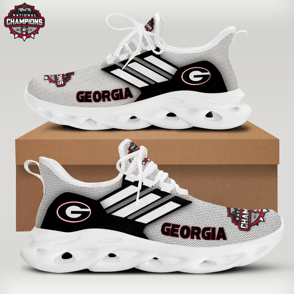 Georgia Bulldogs Champion OW Shoes - v1 - Famjoys Georgia Bulldogs Champion OW Shoes - v1 - Famjoys