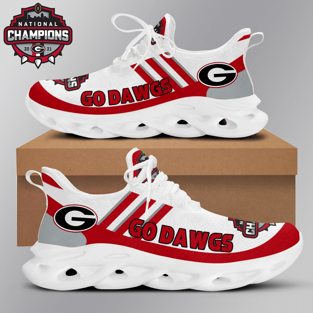 Georgia Bulldogs Champion OW Shoes - v13 - Famjoys Georgia Bulldogs Champion OW Shoes - v13 - Famjoys