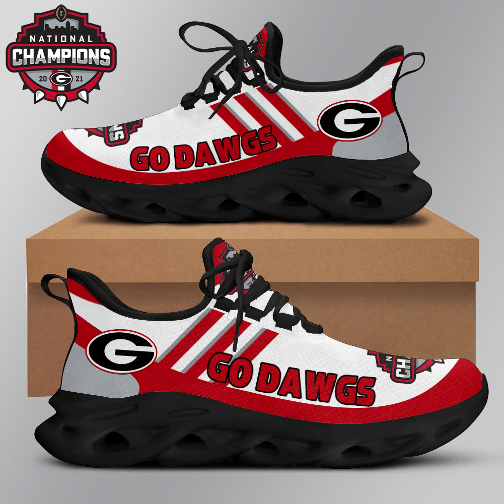 Georgia Bulldogs Champion OW Shoes - v13 - Famjoys Georgia Bulldogs Champion OW Shoes - v13 - Famjoys