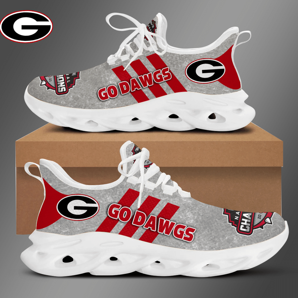 Georgia Bulldogs Champion OW Shoes - v7 - Famjoys Georgia Bulldogs Champion OW Shoes - v7 - Famjoys