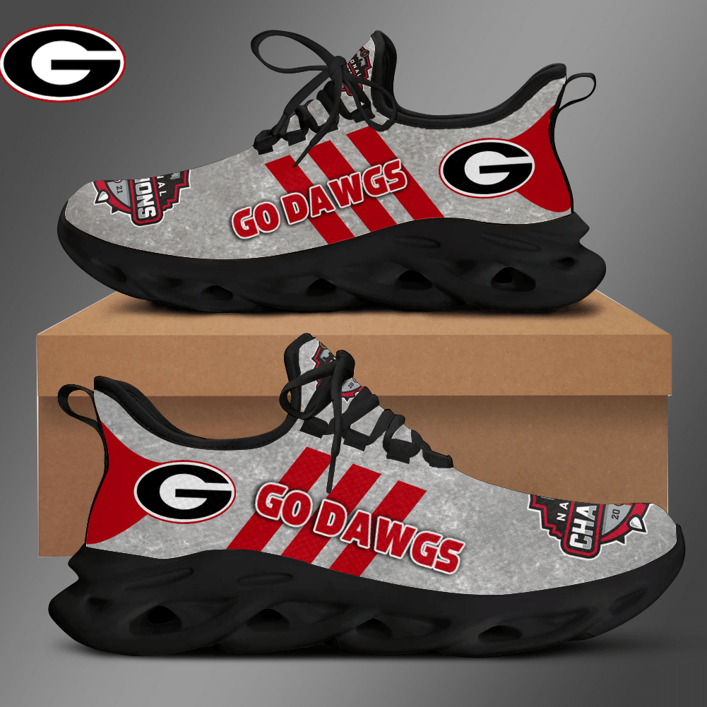 Georgia Bulldogs Champion OW Shoes - v7 - Famjoys Georgia Bulldogs Champion OW Shoes - v7 - Famjoys