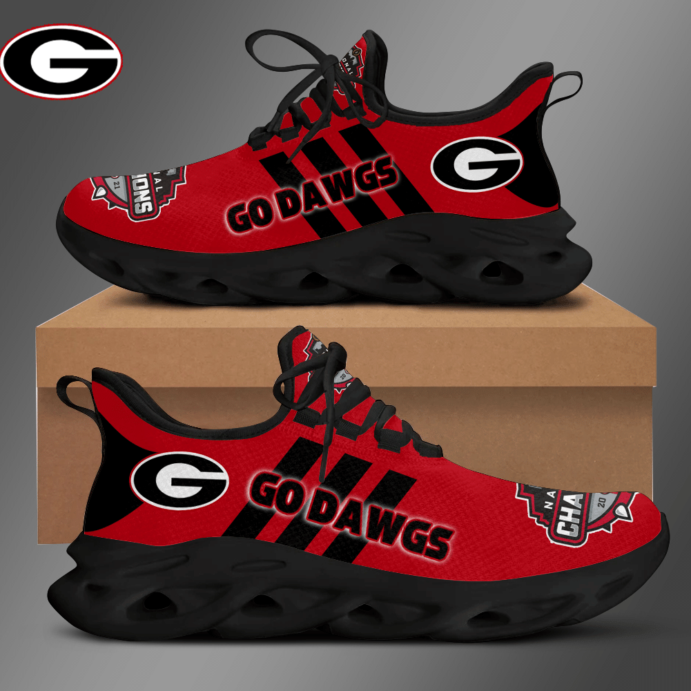 Georgia Bulldogs Champion OW Shoes - v8 - Famjoys Georgia Bulldogs Champion OW Shoes - v8 - Famjoys