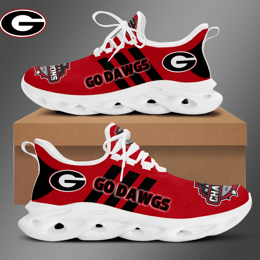 Georgia Bulldogs Champion OW Shoes - v8 - Famjoys Georgia Bulldogs Champion OW Shoes - v8 - Famjoys