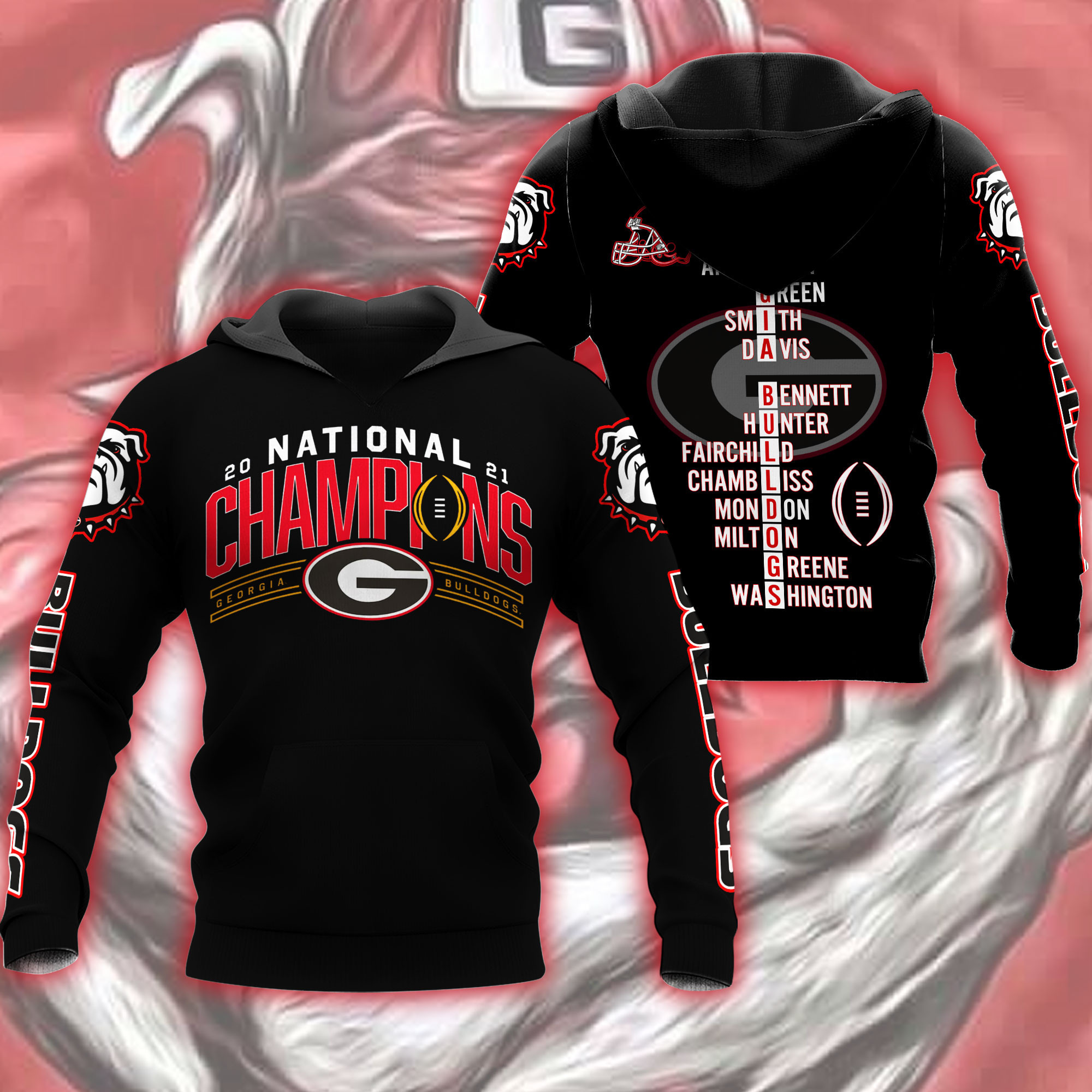 Georgia Bulldogs Champion Shirts - Famjoys Georgia Bulldogs Champion Shirts - Famjoys