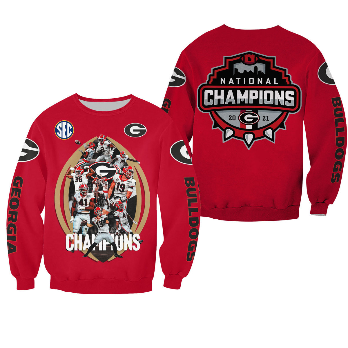 Georgia Bulldogs Champion Shirts - Famjoys Georgia Bulldogs Champion Shirts - Famjoys