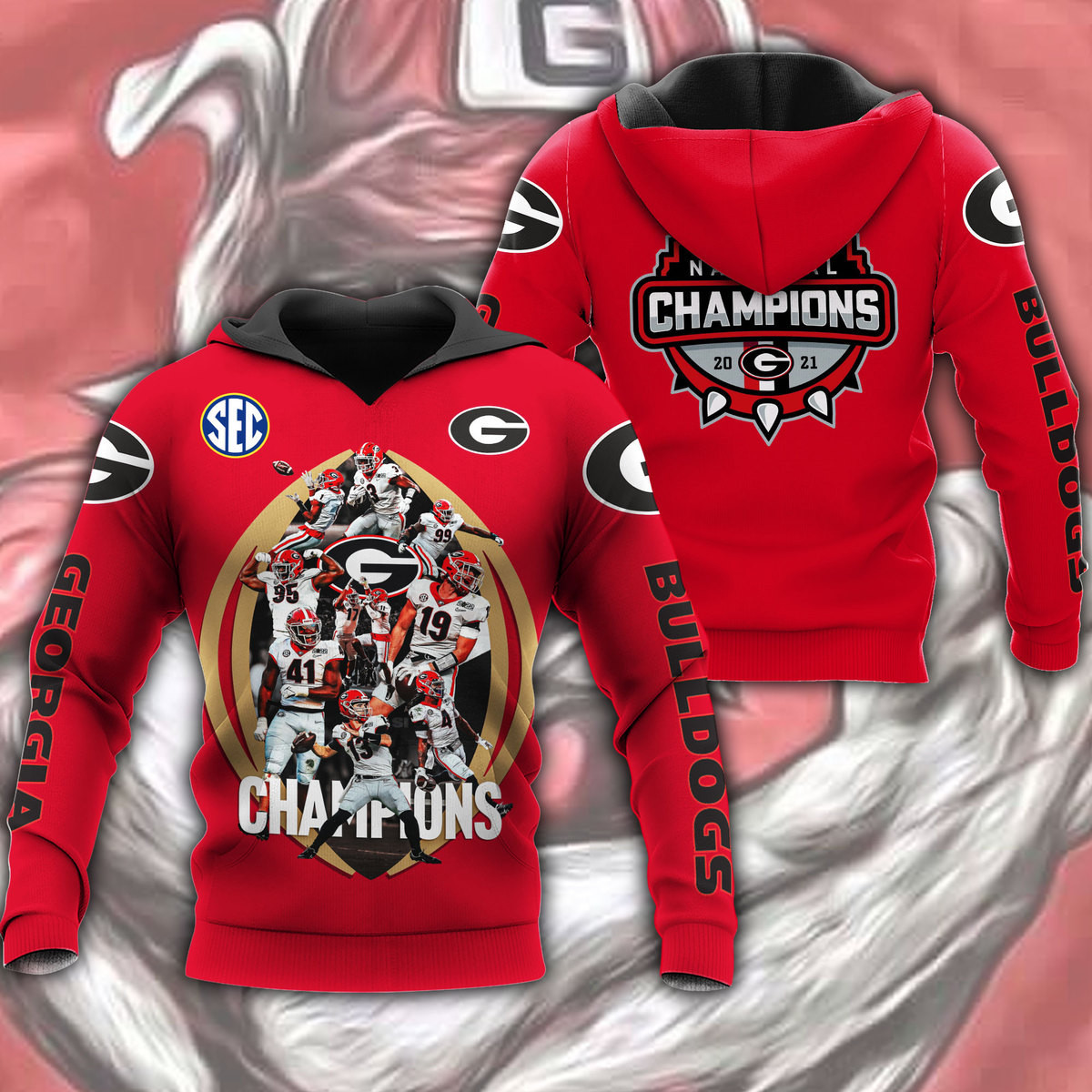Georgia Bulldogs Champion Shirts - Famjoys Georgia Bulldogs Champion Shirts - Famjoys