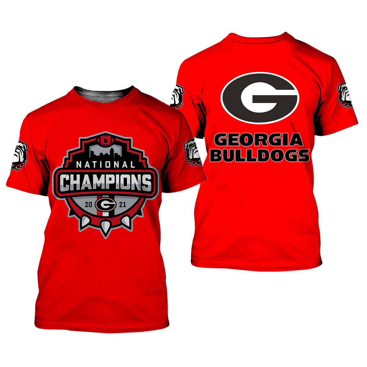 Georgia Bulldogs Champion Shirts - Famjoys Georgia Bulldogs Champion Shirts - Famjoys