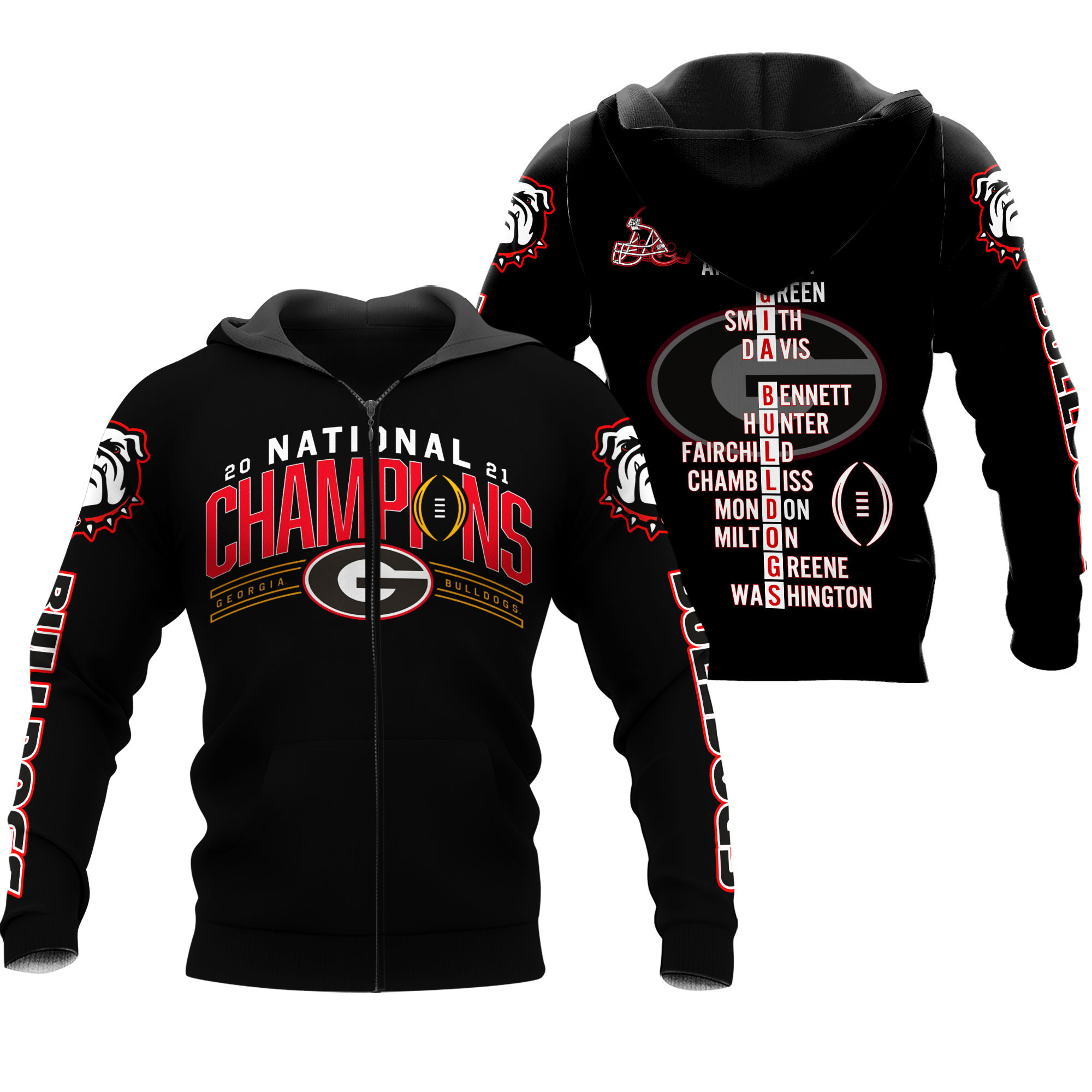 Georgia Bulldogs Champion Shirts - Famjoys Georgia Bulldogs Champion Shirts - Famjoys