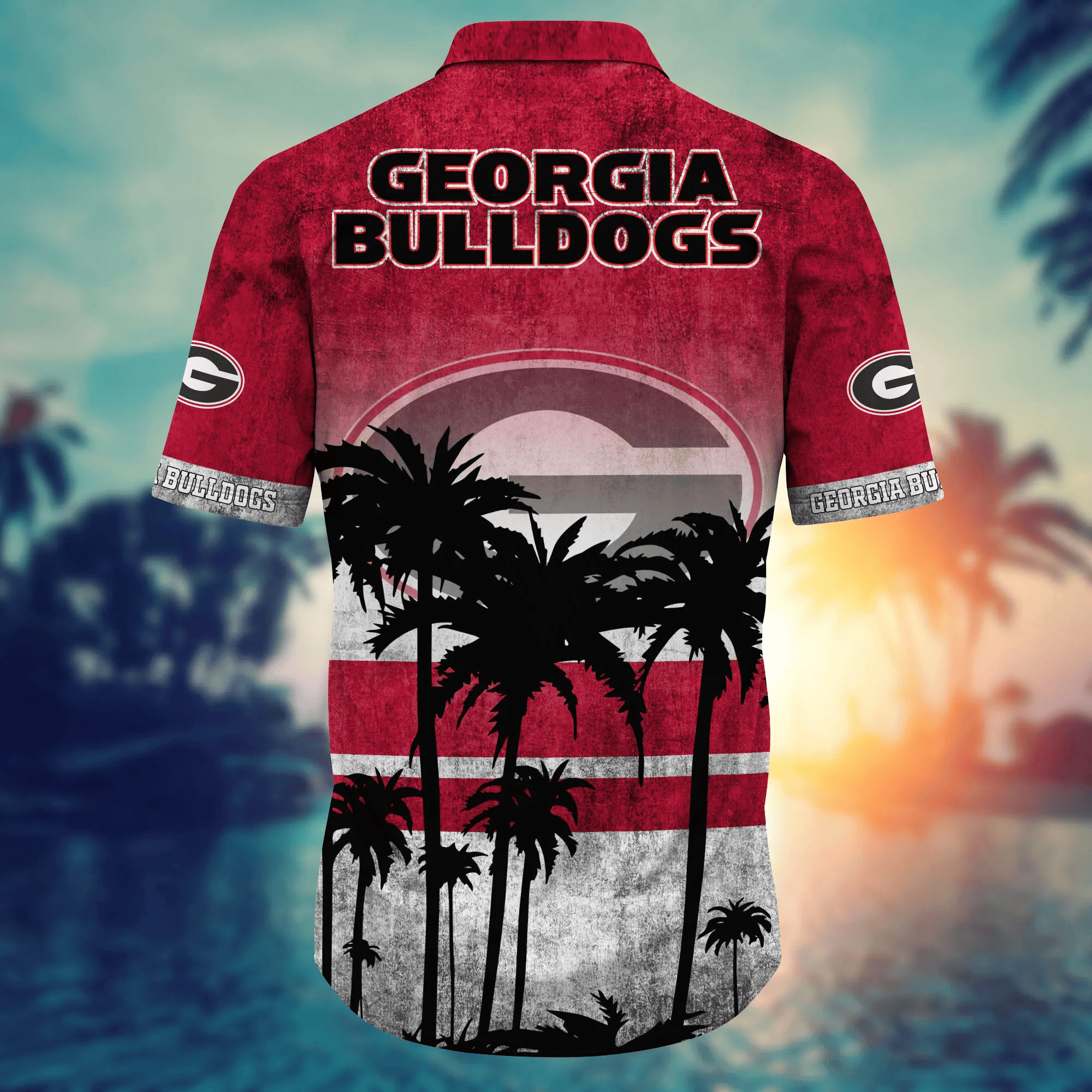 Georgia Bulldogs Hawaii Apparel - Famjoys Georgia Bulldogs Hawaii Apparel - Famjoys