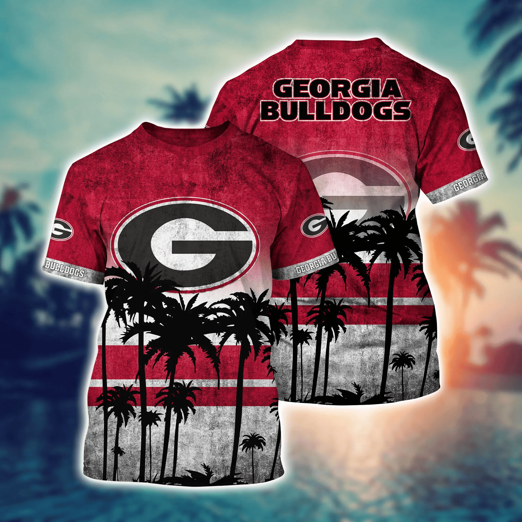 Georgia Bulldogs Hawaii Apparel - Famjoys Georgia Bulldogs Hawaii Apparel - Famjoys