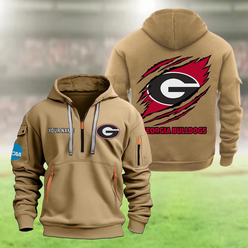Georgia Bulldogs Heavy Hoodie - Famjoys Georgia Bulldogs Heavy Hoodie - Famjoys