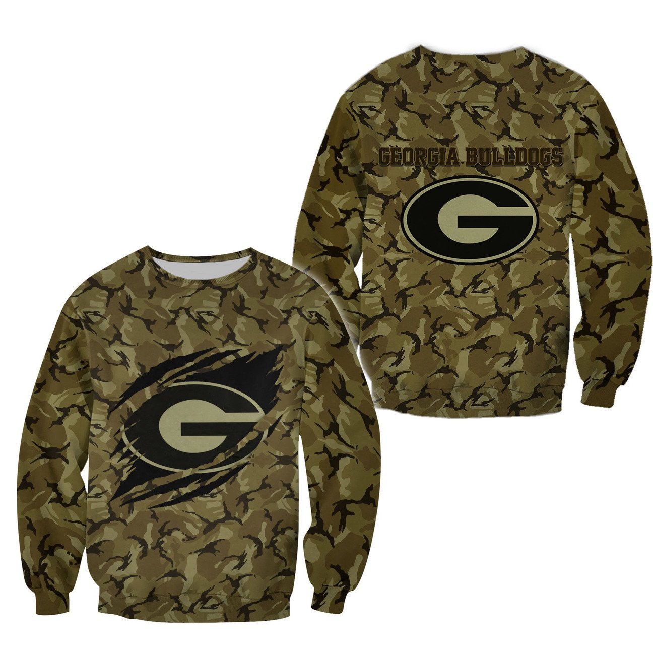 GEORGIA BULLDOGS Hoodies - v10 - Famjoys GEORGIA BULLDOGS Hoodies - v10 - Famjoys