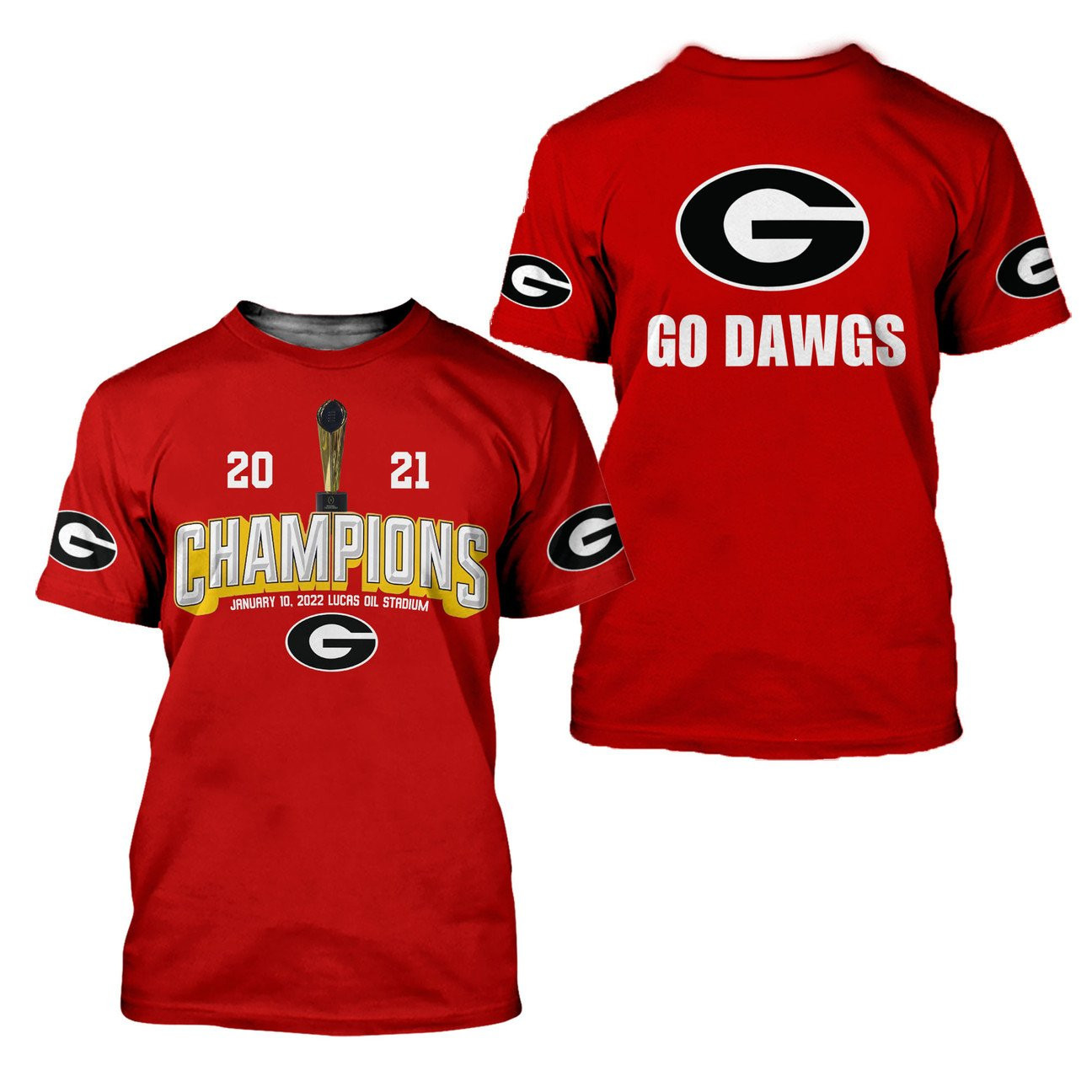 GEORGIA BULLDOGS Hoodies - v17 - Famjoys GEORGIA BULLDOGS Hoodies - v17 - Famjoys