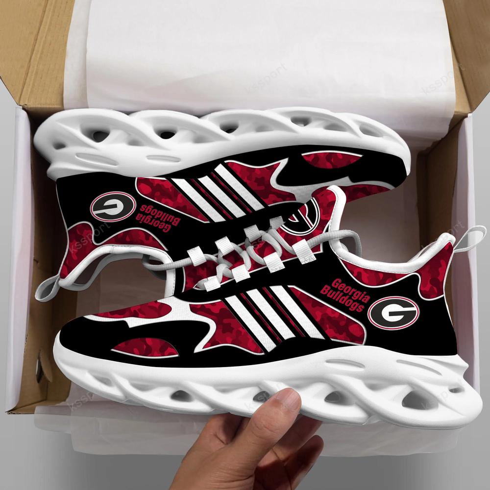 Georgia Bulldogs Max Soul Clunky, Camo Running Sneakers For Fan Ever - Famjoys Georgia Bulldogs Max Soul Clunky, Camo Running Sneakers For Fan Ever - Famjoys