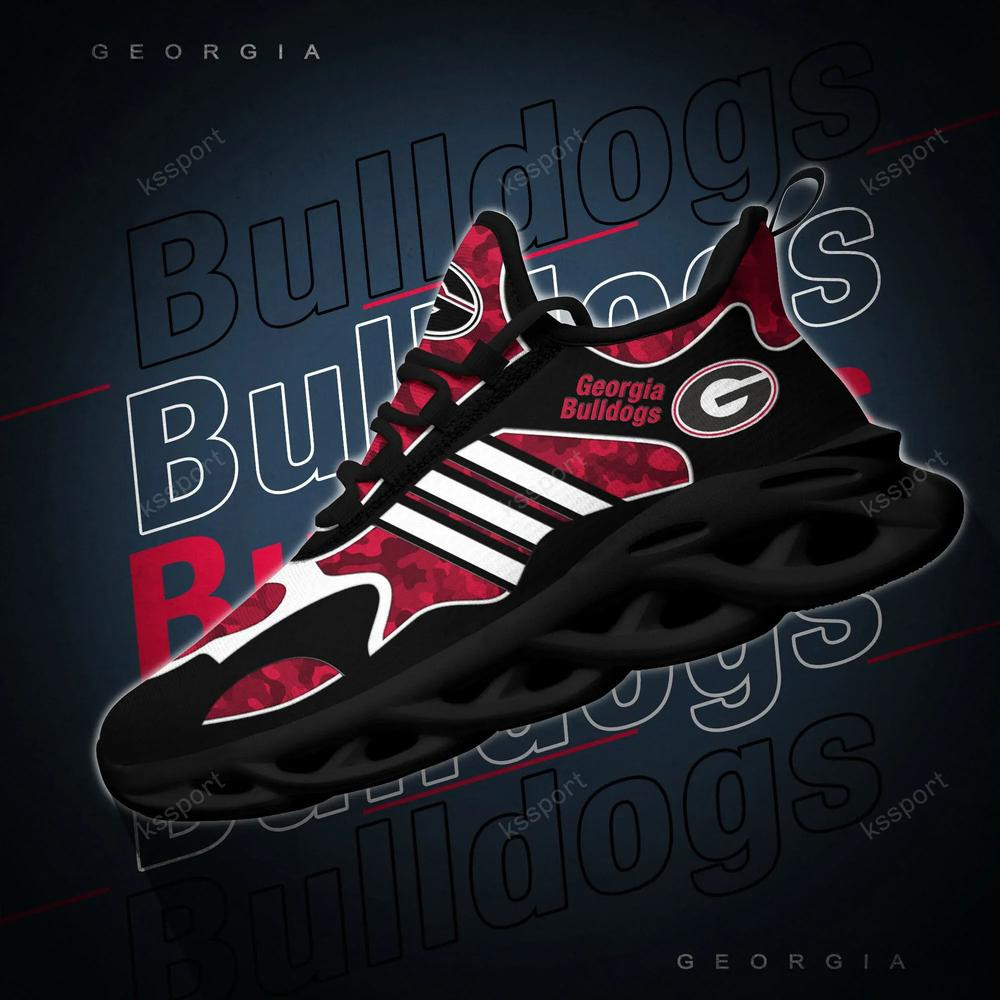 Georgia Bulldogs Max Soul Clunky, Camo Running Sneakers For Fan Ever - Famjoys Georgia Bulldogs Max Soul Clunky, Camo Running Sneakers For Fan Ever - Famjoys
