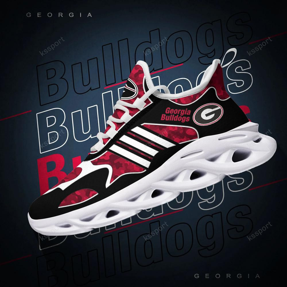 Georgia Bulldogs Max Soul Clunky, Camo Running Sneakers For Fan Ever - Famjoys Georgia Bulldogs Max Soul Clunky, Camo Running Sneakers For Fan Ever - Famjoys