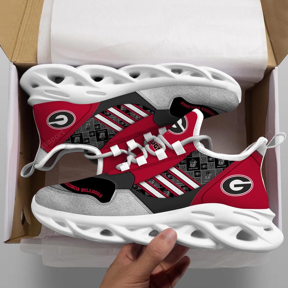 Georgia Bulldogs Max Soul Clunky, Running Sneakers - Famjoys Georgia Bulldogs Max Soul Clunky, Running Sneakers - Famjoys