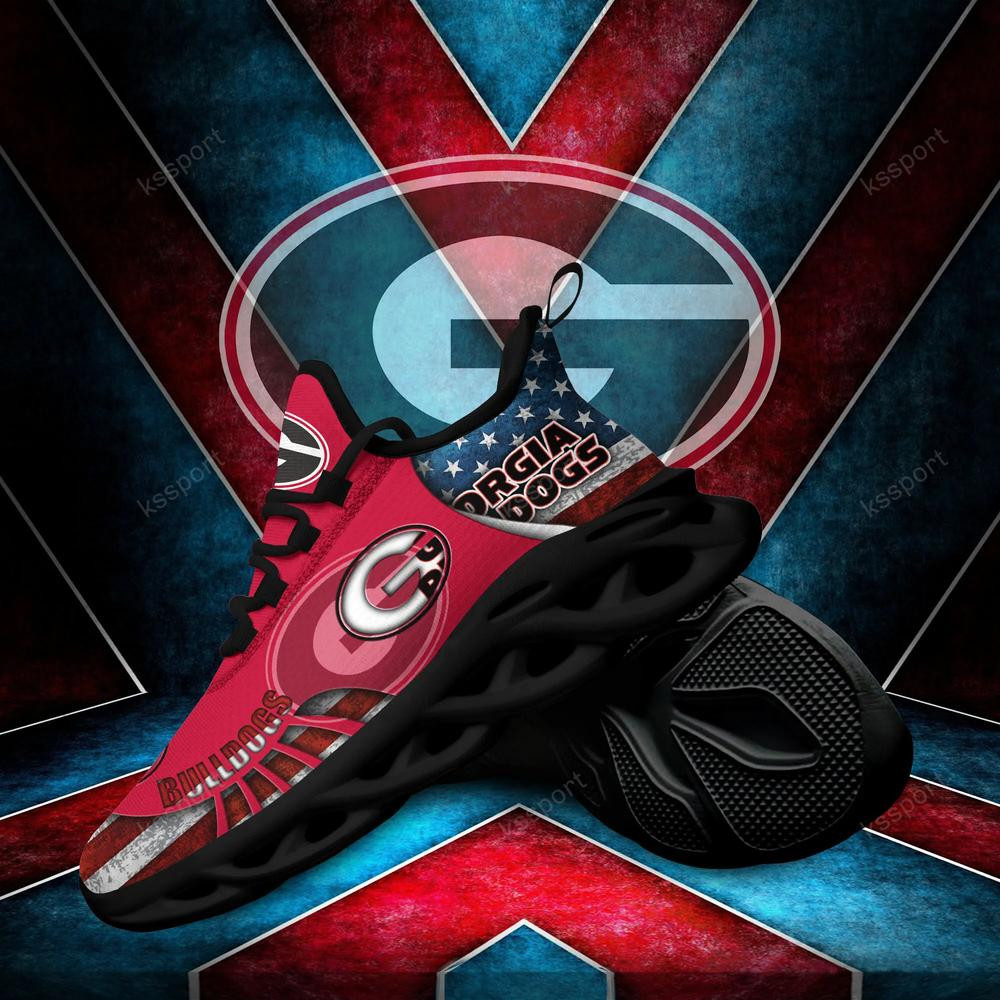Georgia Bulldogs Max Soul Clunky Shoes - Famjoys Georgia Bulldogs Max Soul Clunky Shoes - Famjoys