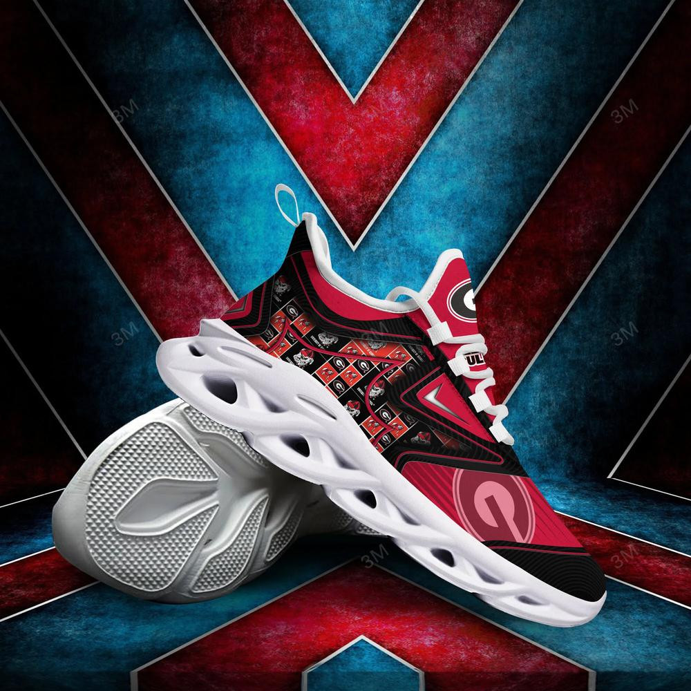 Georgia Bulldogs Max Soul Clunky Shoes - Famjoys Georgia Bulldogs Max Soul Clunky Shoes - Famjoys